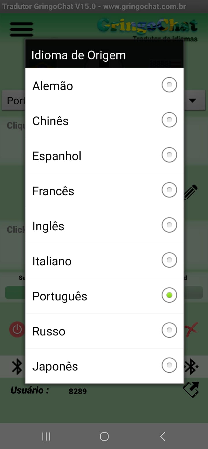 Idioma Portugues